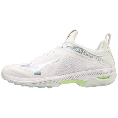 Zapatillas Hockey Mizuno WAVE Panthera Mujer - Blancos / Verdes - Chile M749YCLZAI